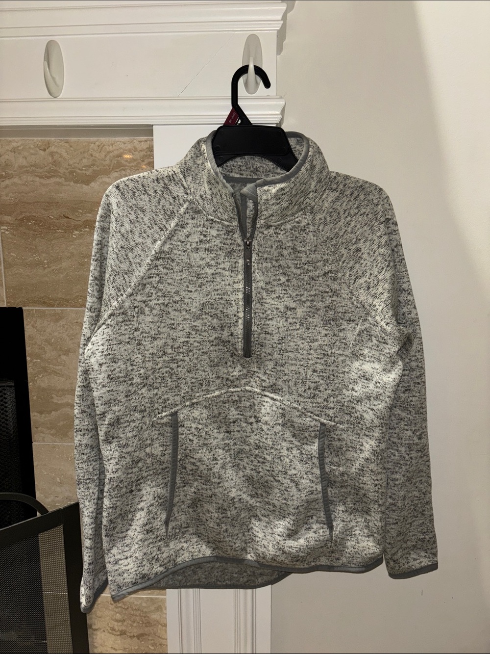 Kyodan Light Heather Gray Half-Zip Pullover